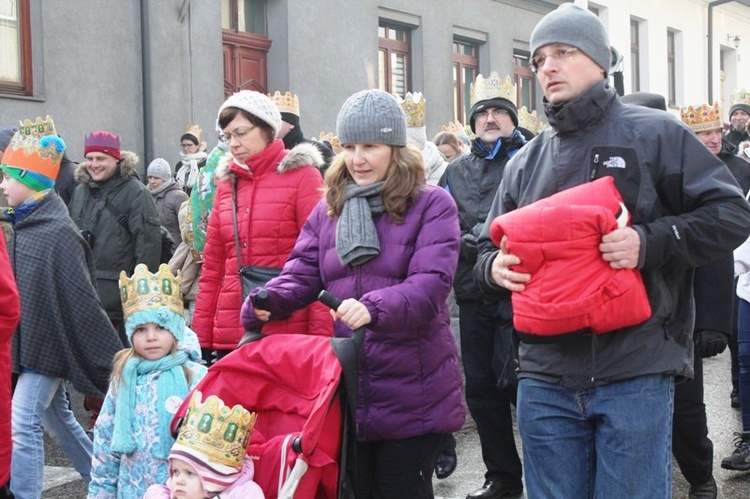 Orszak Trzech Króli w Bielsku-Białej - na trasie AD 2016