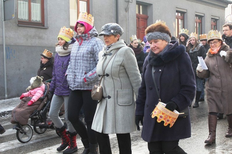 Orszak Trzech Króli w Bielsku-Białej - na trasie AD 2016