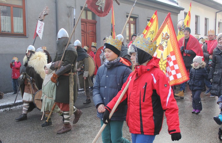 Orszak Trzech Króli w Bielsku-Białej - na trasie AD 2016