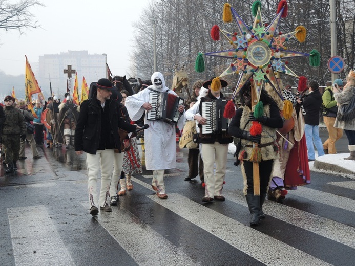 Orszak Trzech Króli w Bielsku-Białej - na trasie AD 2016