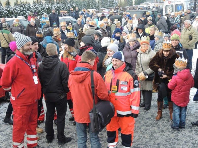 Orszak Trzech Króli w Bielsku-Białej - na trasie AD 2016