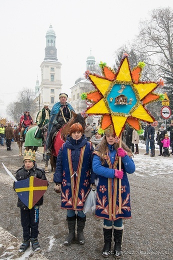 Orszak Trzech Króli 2016 w Trzebnicy