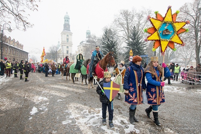 Orszak Trzech Króli 2016 w Trzebnicy