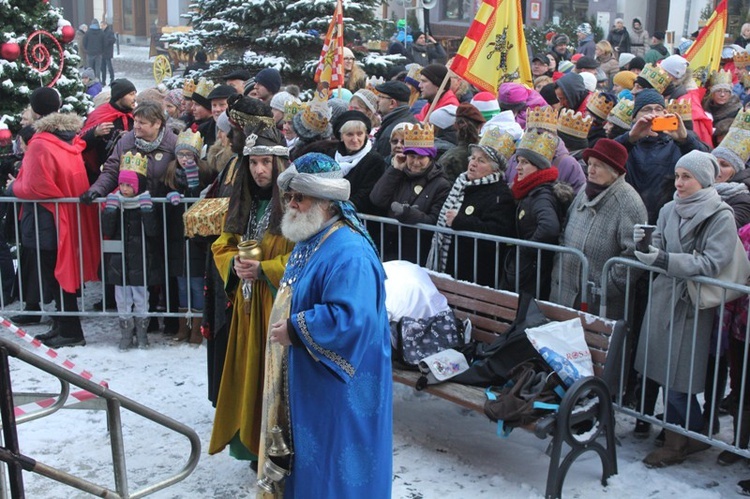 Orszak Trzech Króli w Bielsku-Białej AD 2016 - u celu, na rynku