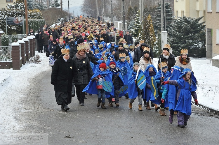 Orszak Trzech Króli 2016 w Turzy Śląskiej