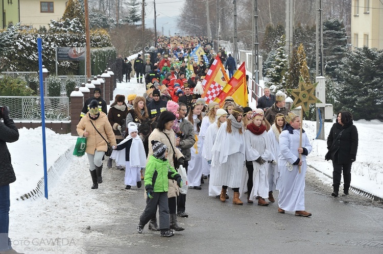 Orszak Trzech Króli 2016 w Turzy Śląskiej