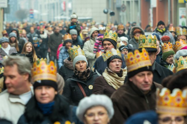 Orszak Trzech Króli 2016 w Bytomiu