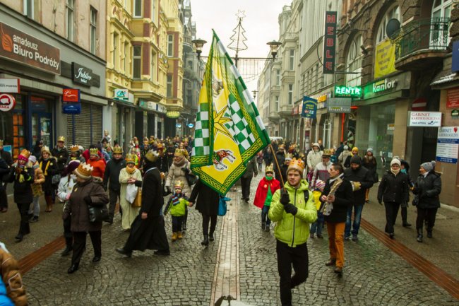 Orszak Trzech Króli 2016 w Bytomiu