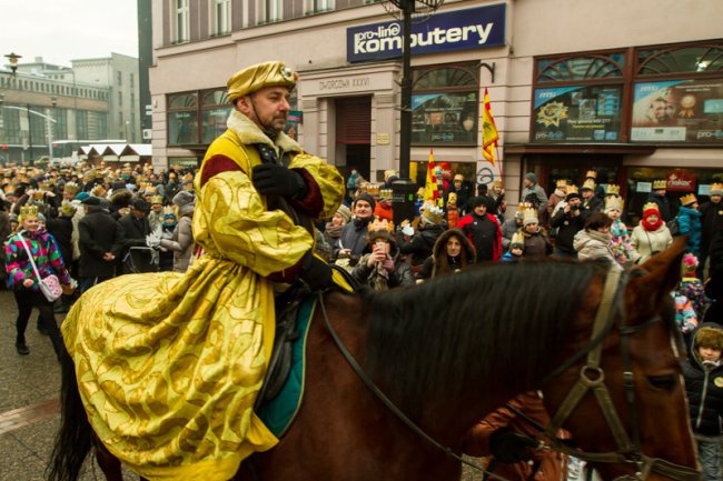 Orszak Trzech Króli 2016 w Bytomiu