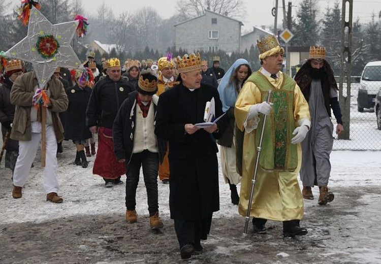 Królewski orszak zagościł także w dekanacie osieckim, we Włosienicy!