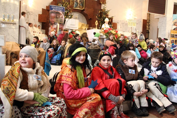 Kolędnicy misyjni w Wadowicach