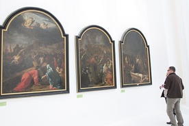 Obrazy M. Willmanna przeznaczone do kalwarii w Krzeszowie