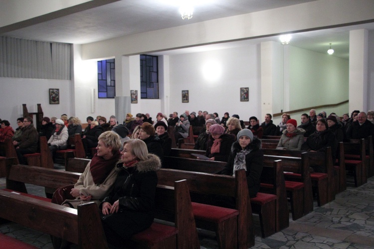 Spotkanie opłatkowe kół różańcowych w Kutnie