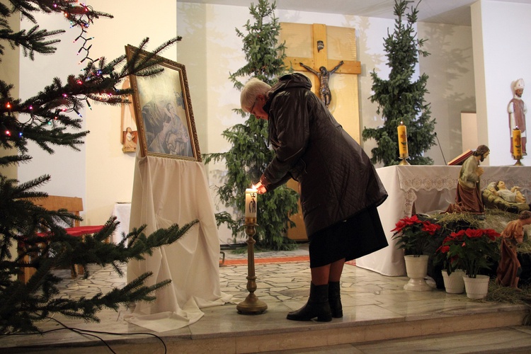 Spotkanie opłatkowe kół różańcowych w Kutnie