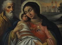 Obraz Świętej Rodziny z sanktuarium w Chorzelowie