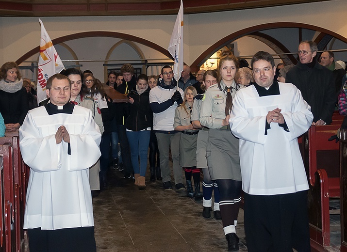 Symbole ŚDM w Szczecinku