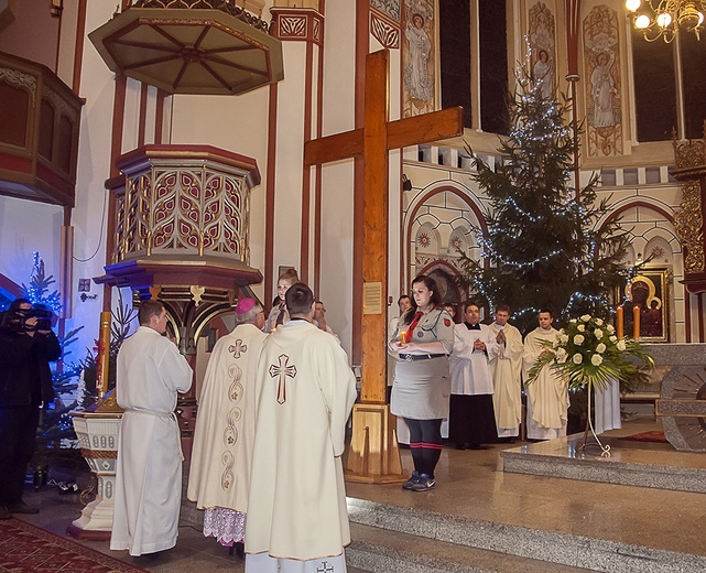 Symbole ŚDM w Szczecinku