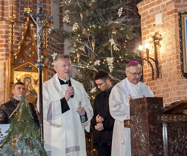 Symbole ŚDM w Świdwinie