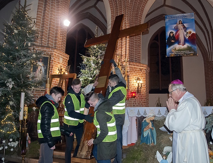 Symbole ŚDM w Świdwinie