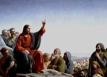 Jezus naucza tłumy