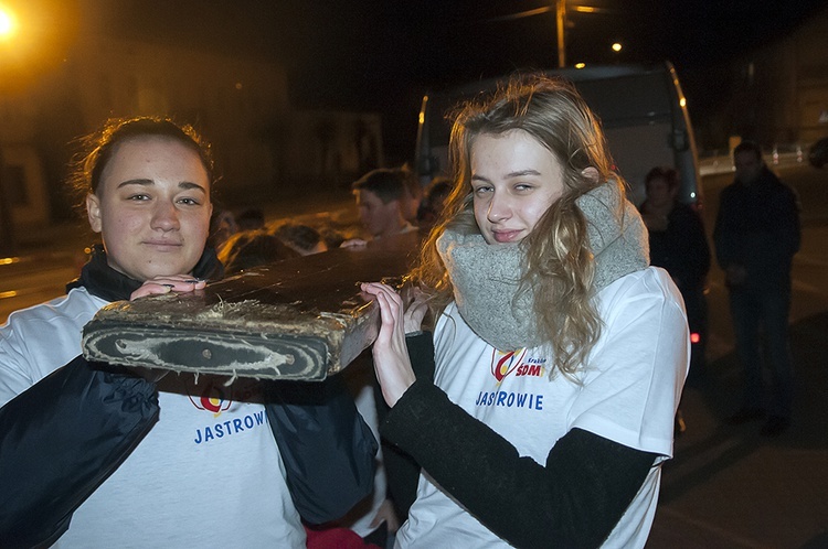 Symbole ŚDM w Jastrowiu