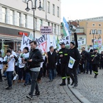 Manifestacja przeciw powiększeniu Opola