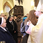 Święcenia biskupie ks. Leszkiewicza, cz. II. Goście i życzenia.