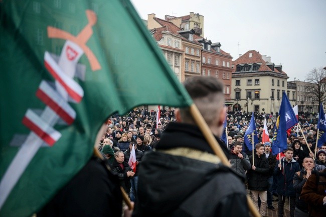 Warszawa: Manifestacja przeciw islamizacji