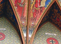 Kazimierz Wielki  i św. Jadwiga na malowidłach Włodzimierza Tetmajera
