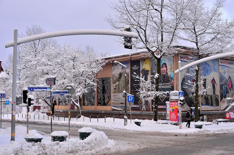 Zakopane w śniegu