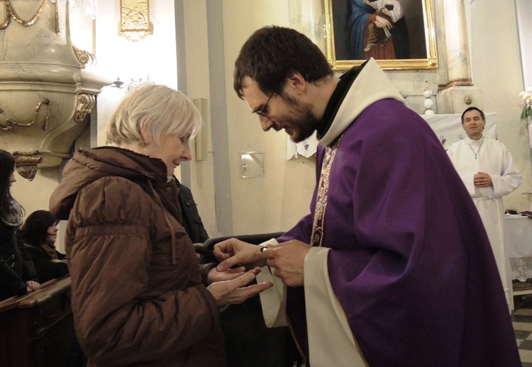 Namaszczenie chorych u franciszkanów w Cieszynie