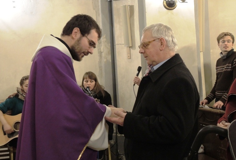 Namaszczenie chorych u franciszkanów w Cieszynie