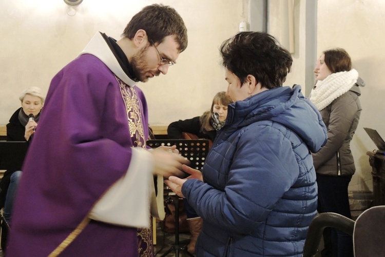 Namaszczenie chorych u franciszkanów w Cieszynie