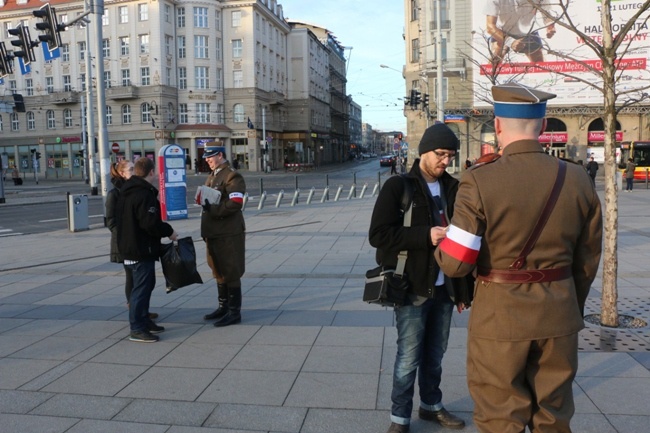 Żołnierze Państwa Podziemnego na ulicach 