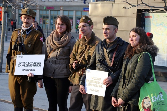 Żołnierze Państwa Podziemnego na ulicach 