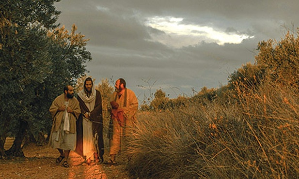 W filmie Óscara Parra de Carrizosa na pierwszym planie przez cały czas obecni są przede wszystkim Jezus i apostołowie