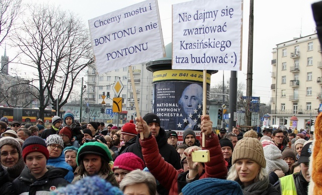 Nie dla mostu Krasińskiego!