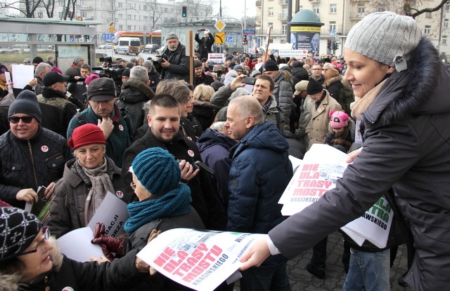 Nie dla mostu Krasińskiego!