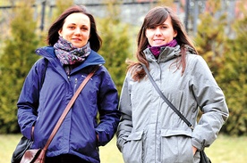 Karolina Zdyb (z lewej) i Justyna Pawlonka