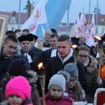 Znak ŚDM w Słubicach