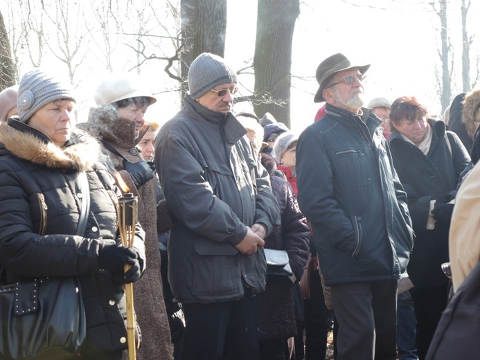 Droga Krzyżowa na terenie KL Auschwitz-Birkenau