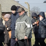 Droga Krzyżowa na terenie KL Auschwitz-Birkenau