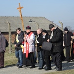 Droga Krzyżowa na terenie KL Auschwitz-Birkenau