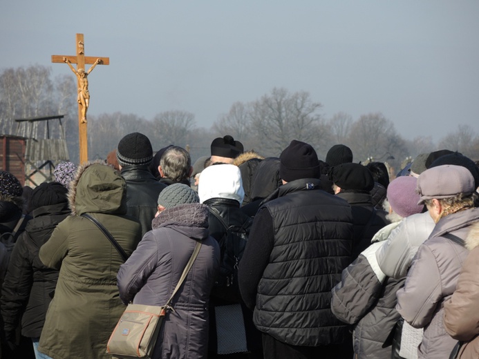 Droga Krzyżowa na terenie KL Auschwitz-Birkenau