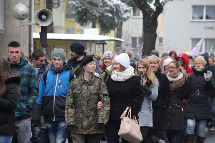 Znaki ŚDM w Sulechowie