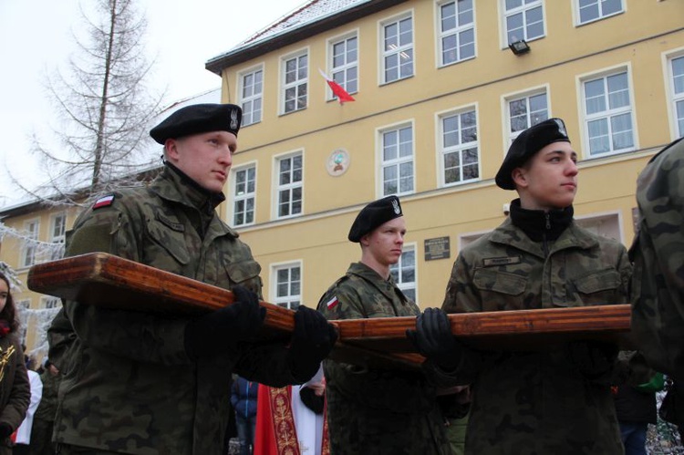 Znaki ŚDM w Sulechowie