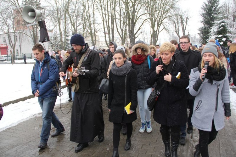 Znaki ŚDM w Sulechowie