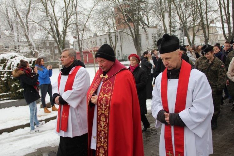 Znaki ŚDM w Sulechowie