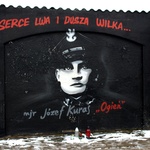 Mural Żołnierzy Wyklętych w Olsztynku