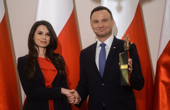 Andrzej Duda otrzymał nagrodę im. Lecha Kaczyńskiego